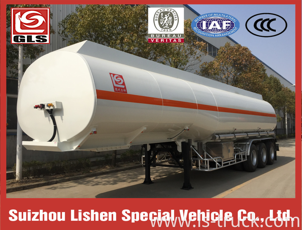 3 axles Methanol Methyl Alcohol Tank Semi-Trailer Truck Tanker